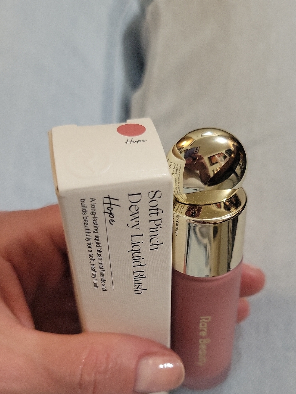 Rare Beauty Soft Pinch Dewey Liquid Blush HOPE